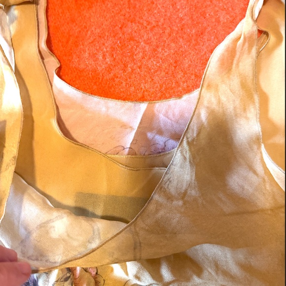 Zara special collection brown floral sleeveless 60s inspired dress NWT - Picture 7 of 12